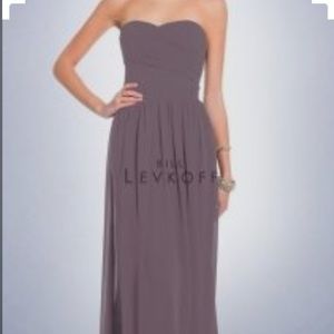 Bill Lekoff bridesmaids dress